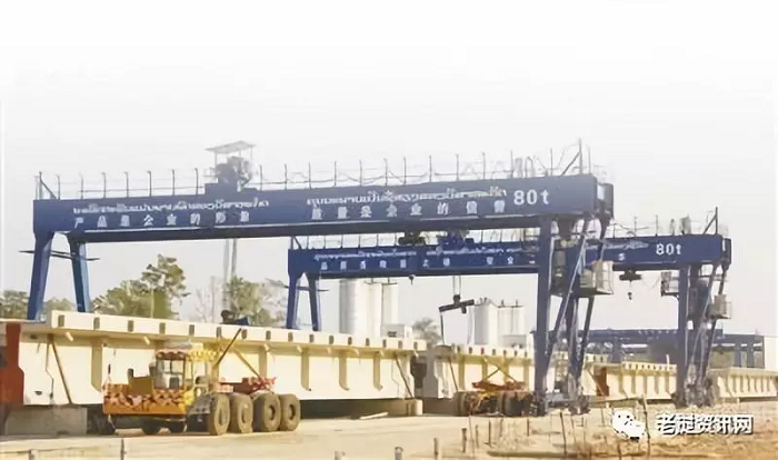 中老鐵路萬象制梁場遠(yuǎn)景。本報記者 孫廣勇攝